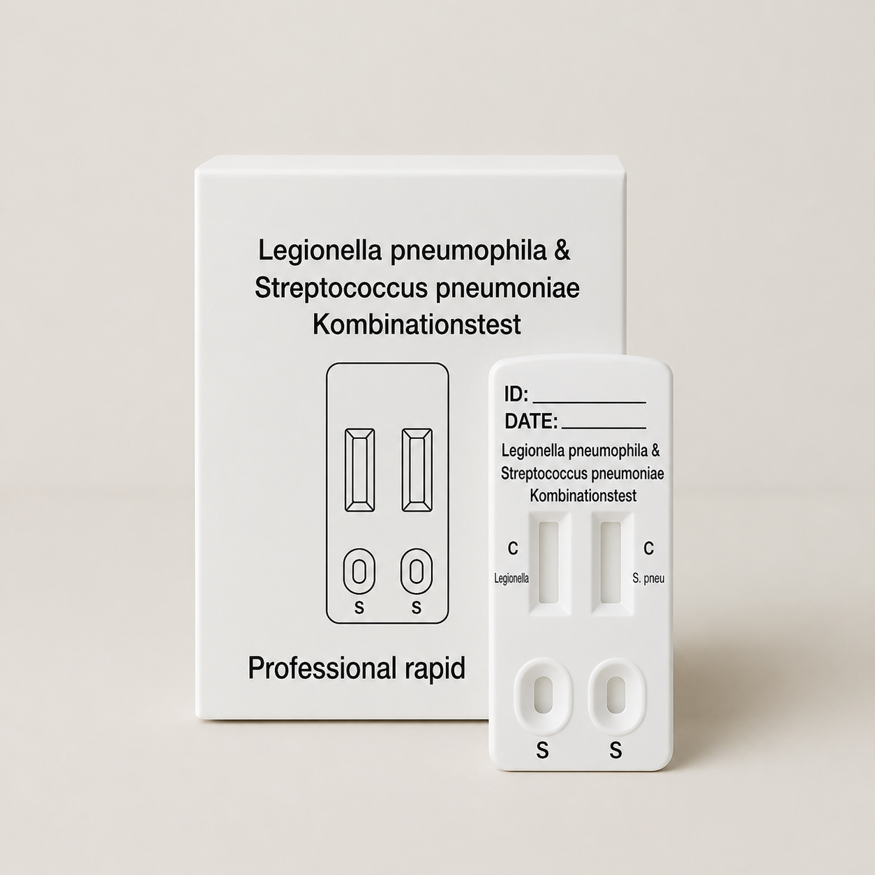 Legionella & Streptococcus Självtest 1-pack - Professionellt bruk