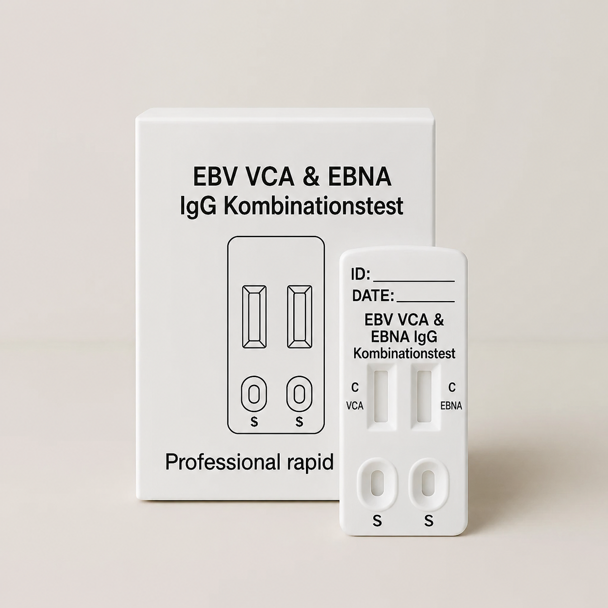 EBV VCA & EBNA IgG självtest 10-pack - Professionellt bruk