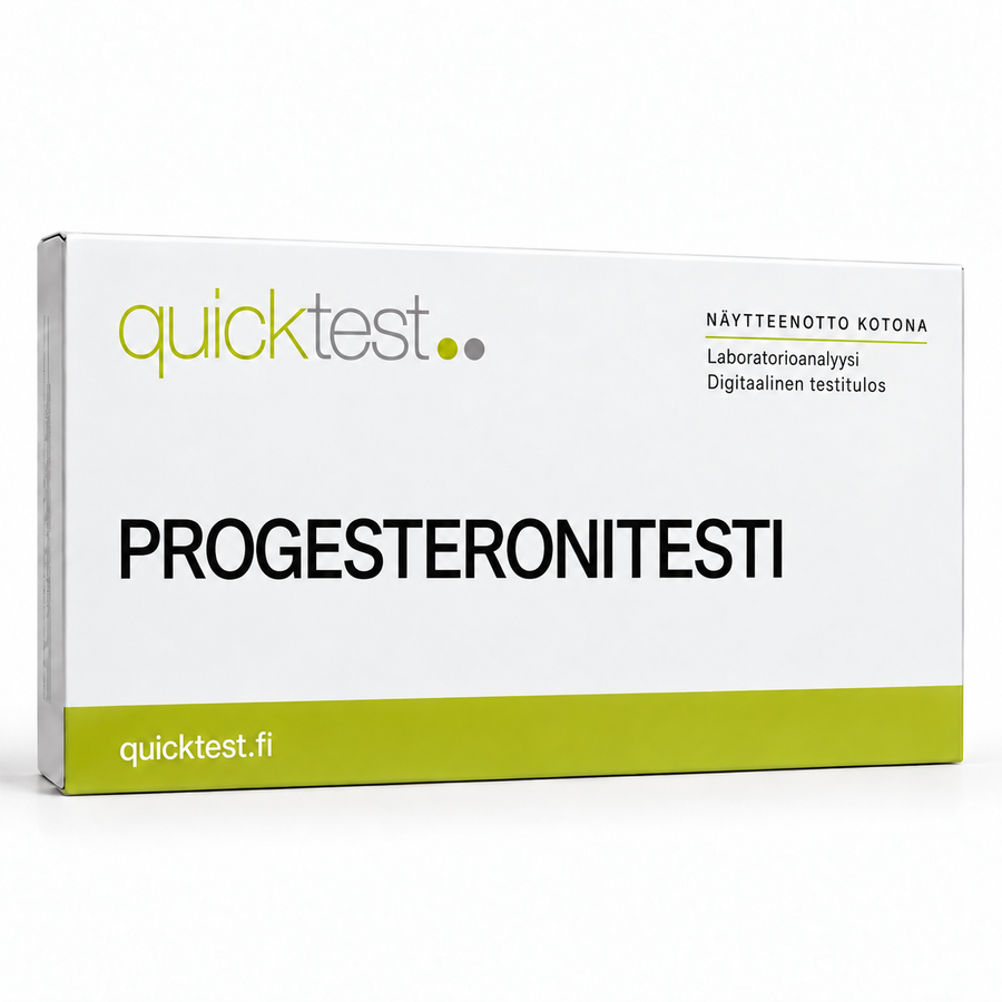 Quicktest PROGESTERONITESTI – suomenkielinen tuotekuva