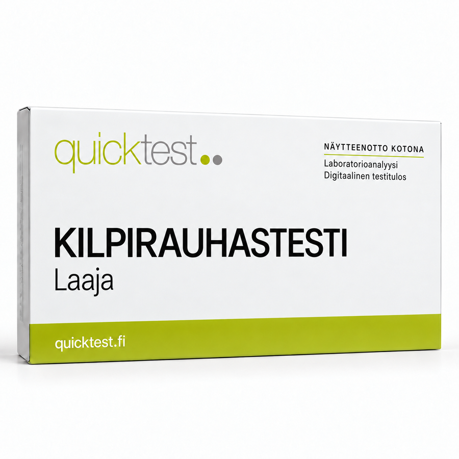 Quicktest KILPIRAUHASTESTI – Laaja – suomenkielinen tuotekuva