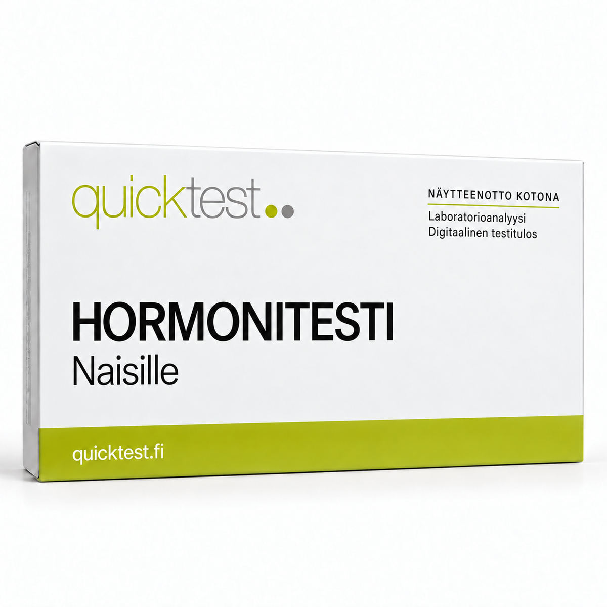 Quicktest HORMONITESTI – Naisille – suomenkielinen tuotekuva