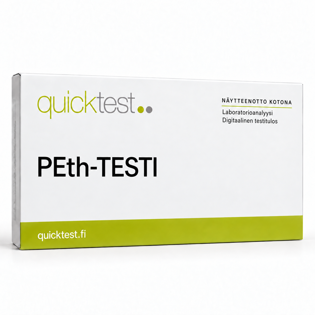 Quicktest PEth-TESTI – suomenkielinen tuotekuva