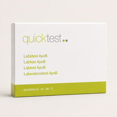 ApoB-testi - Quicktest laboratoriotesti, pakkaus