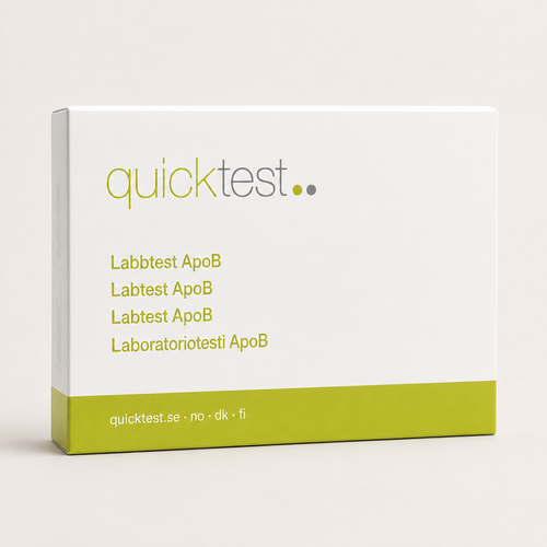 ApoB-testi - Quicktest laboratoriotesti, pakkaus