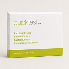 Kortisolitesti - Quicktest laboratoriotesti, pakkaus