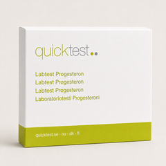 Progesteronitesti - Quicktest laboratoriotesti, pakkaus