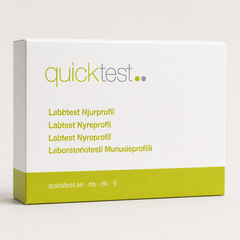 Munuaistesti - laboratorioprofiili - Quicktest laboratoriotesti, pakkaus
