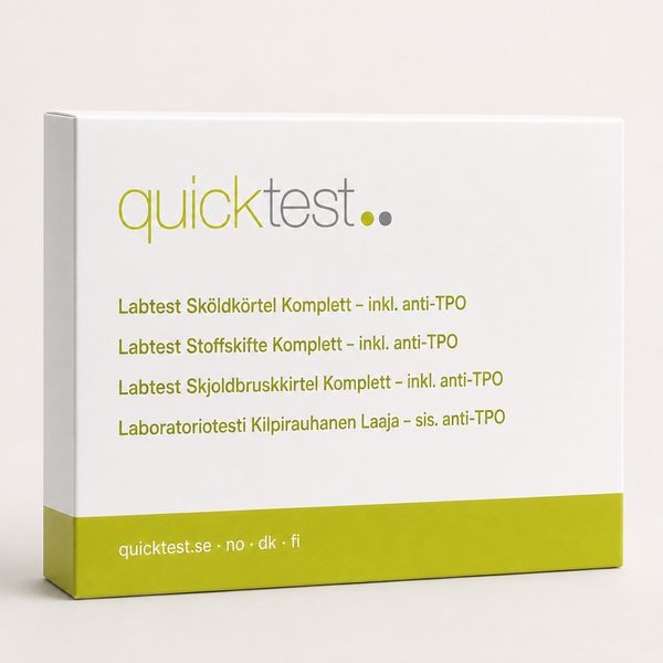 Kilpirauhastesti Laaja - TSH, fT3, fT4 & TPO