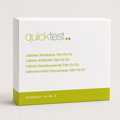 Kilpirauhastesti Perus - TSH, fT3 & fT4 - Quicktest laboratoriotesti, pakkaus