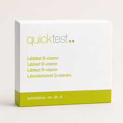 D-vitamiinitesti - laboratorioprofiili - Quicktest laboratoriotesti, pakkaus