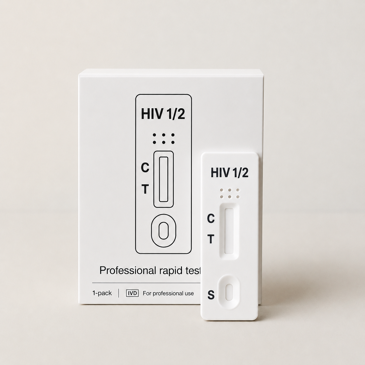 HIV 1/2 Rapid Test 1-pack - Professional Use