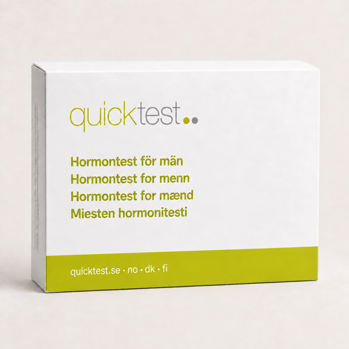 Quicktest Hormonitesti miehille – kotilaboratoriotestipaketti