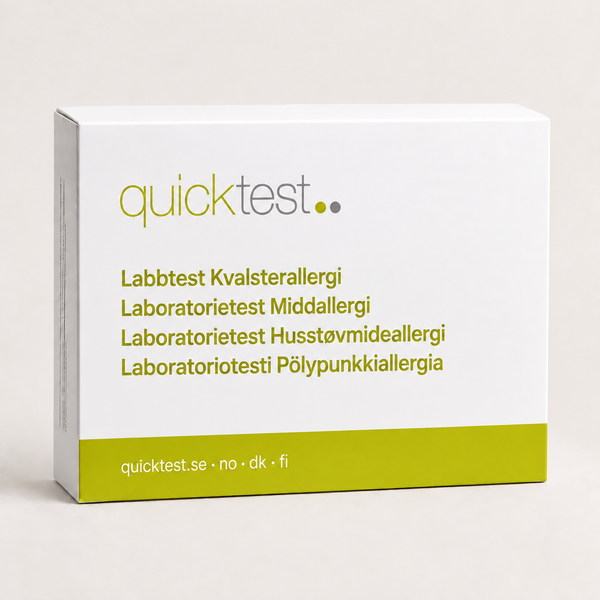 Punkkiallergialaboratoriotesti - Näytteenotto kotona