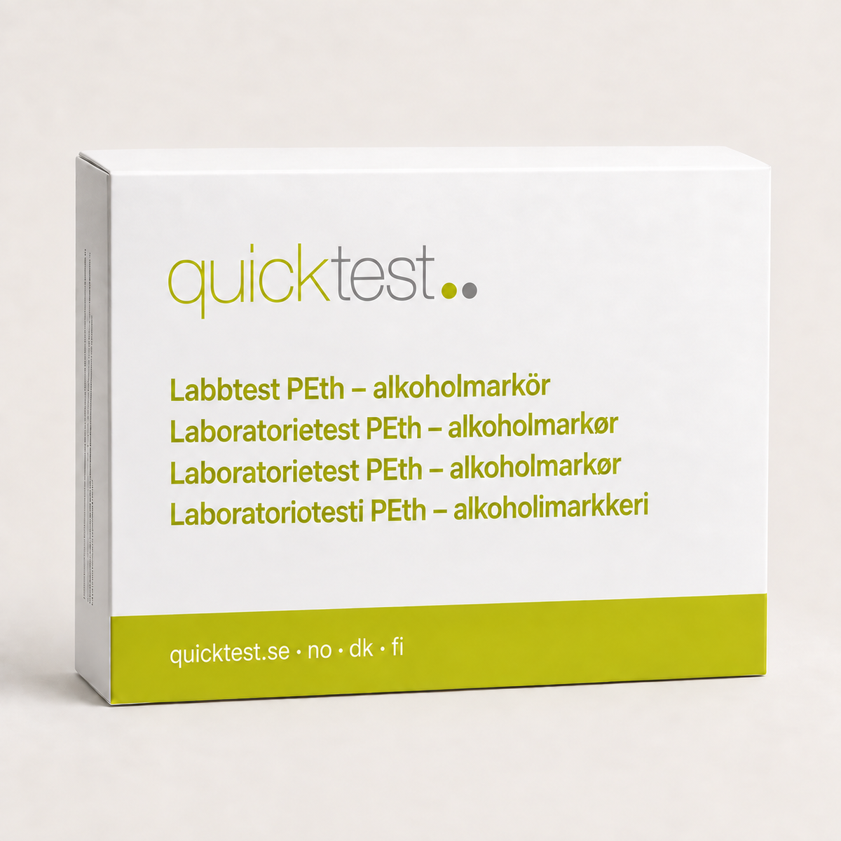PEth-test alkoholmarkör – blodprov hemma från Quicktest