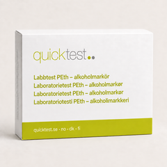 PEth-test alkoholmarkör – blodprov hemma från Quicktest