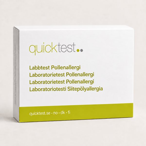 Siitepölyallergialaboratoriotesti - Näytteenotto kotona