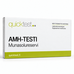 Quicktest AMH-TESTI – Munasolureservi – suomenkielinen tuotekuva