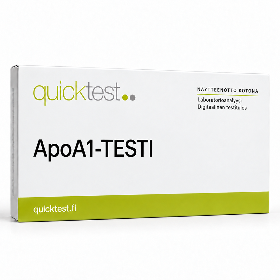 Quicktest ApoA1-TESTI – suomenkielinen tuotekuva