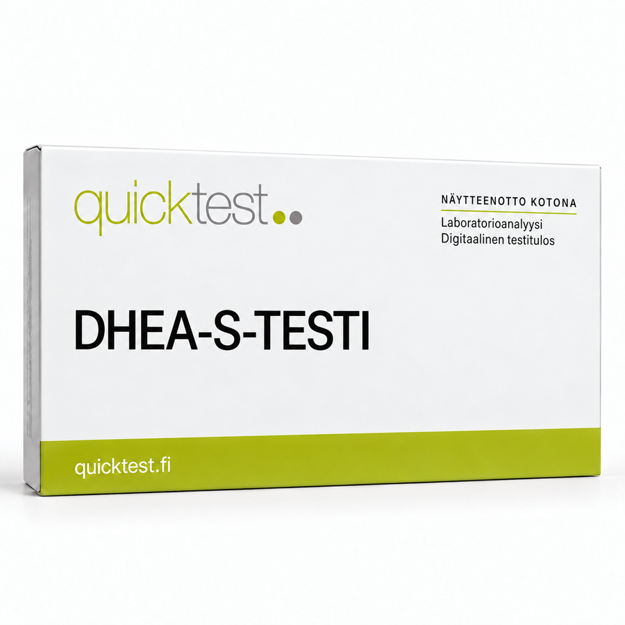 Quicktest DHEA-S-TESTI – suomenkielinen tuotekuva
