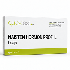 Quicktest NAISTEN HORMONIPROFIILI – Laaja – suomenkielinen tuotekuva