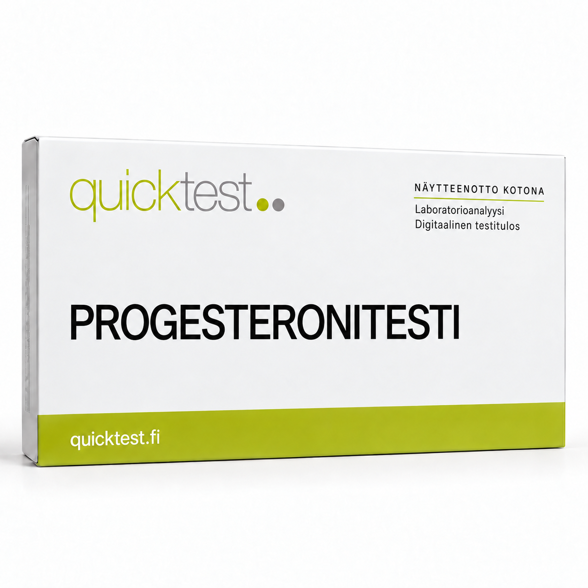 Quicktest PROGESTERONITESTI – suomenkielinen tuotekuva