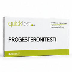 Quicktest PROGESTERONITESTI – suomenkielinen tuotekuva