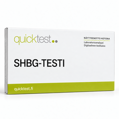 Quicktest SHBG-TESTI – suomenkielinen tuotekuva