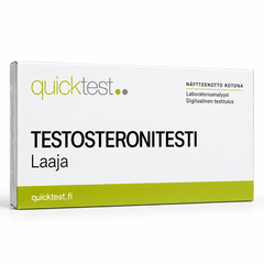 Quicktest TESTOSTERONITESTI – Laaja – suomenkielinen tuotekuva