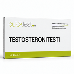 Quicktest TESTOSTERONITESTI – suomenkielinen tuotekuva