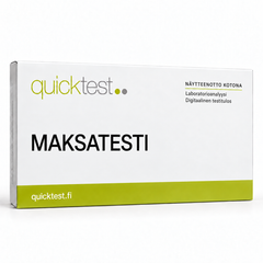 Quicktest MAKSATESTI – suomenkielinen tuotekuva