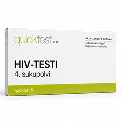 Quicktest HIV-TESTI – 4. sukupolvi – suomenkielinen tuotekuva