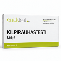 Quicktest KILPIRAUHASTESTI – Laaja – suomenkielinen tuotekuva