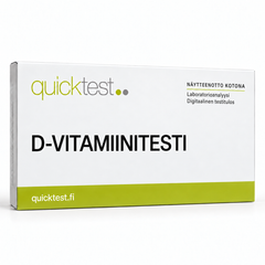 Quicktest D-VITAMIINITESTI – suomenkielinen tuotekuva