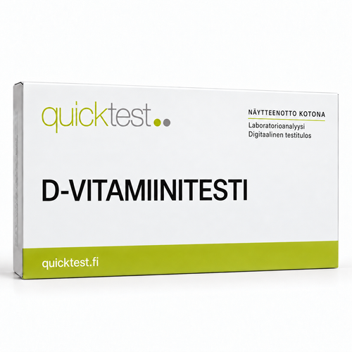 Quicktest D-VITAMIINITESTI – suomenkielinen tuotekuva