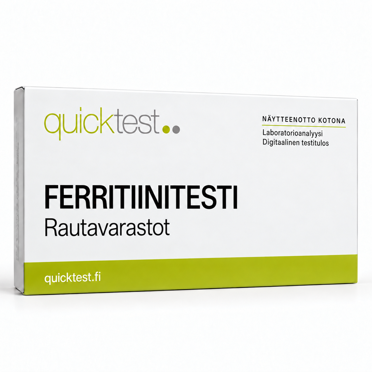 Quicktest FERRITIINITESTI – Rautavarastot – suomenkielinen tuotekuva