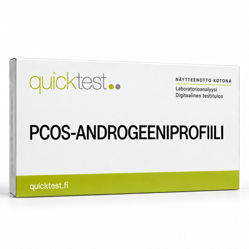 Quicktest PCOS-ANDROGEENIPROFIILI – suomenkielinen tuotekuva