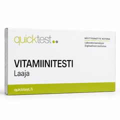 Quicktest VITAMIINITESTI – Laaja – suomenkielinen tuotekuva