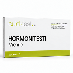 Quicktest HORMONITESTI – Miehille – suomenkielinen tuotekuva