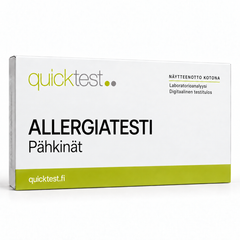 Quicktest ALLERGIATESTI – Pähkinät – suomenkielinen tuotekuva