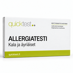 Quicktest ALLERGIATESTI – Kala ja äyriäiset – suomenkielinen tuotekuva