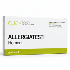 Quicktest ALLERGIATESTI – Homeet – suomenkielinen tuotekuva