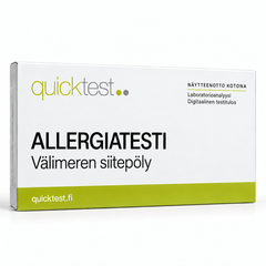 Quicktest ALLERGIATESTI – Välimeren siitepöly – suomenkielinen tuotekuva