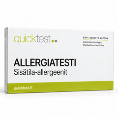 Quicktest ALLERGIATESTI – Sisätila-allergeenit – suomenkielinen tuotekuva