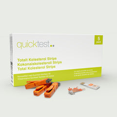 X6 täyttöpakkaus - Kolesterolistripsit 5 kpl