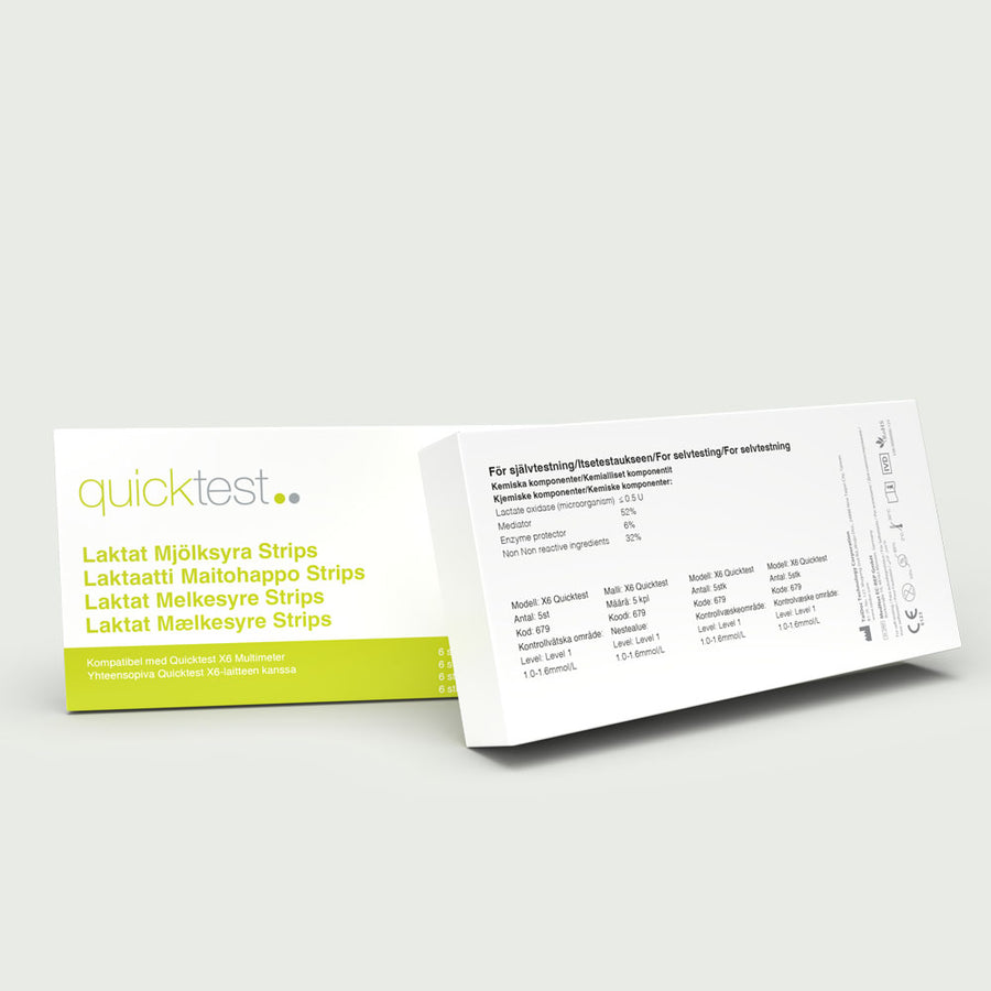X6 Refill - Laktaattistripsit