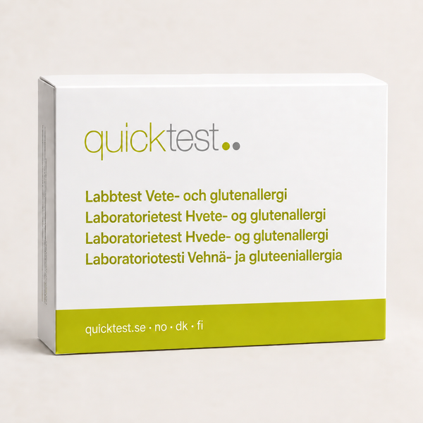 Vehnä- ja gluteeniallergialaboratoriotesti - Näytteenotto kotona